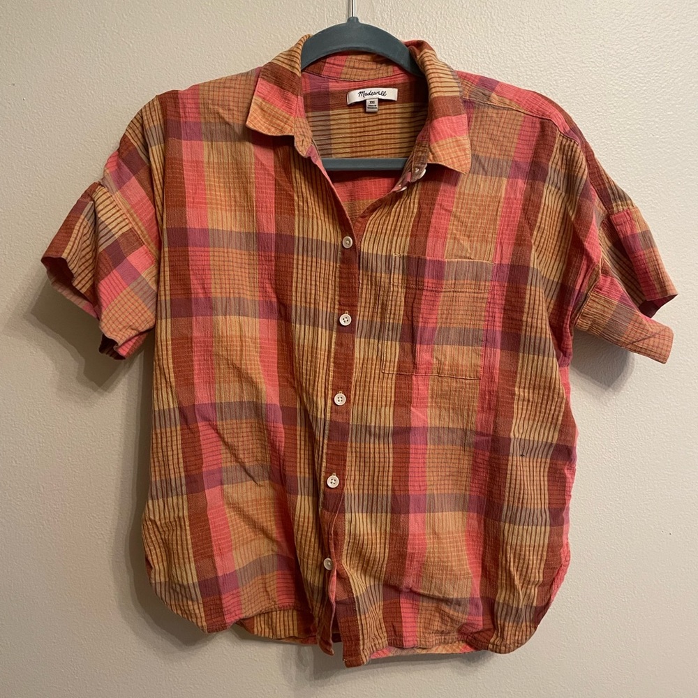 Madewell button up shirt